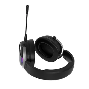 Cuffie cablate cuffie da gioco con microfono RGB Surround Sound Audifonos cuffie con cancellazione del rumore per PC Gamer