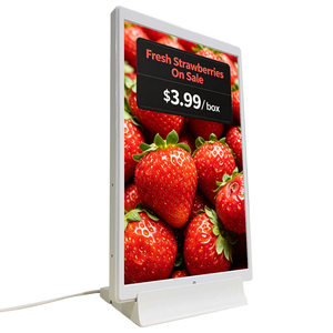 ป้ายราคาอิเล็กทรอนิกส์แบบดิจิทัล LCD แนวตั้งขนาด 10.1 นิ้ว มาตรฐาน CE, RoHS, FCC สำหรับร้านค้าปลีก ซูเปอร์มาร์เก็ต - Product Image 1