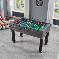 Table de football de table en bois robuste de 54 pouces pour adultes, idéale pour les jeux familiaux en intérieur (vente en gros)