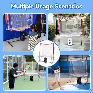 Macchina Lanciapalle da <span class=keywords><strong>Tennis</strong></span> Portatile PUSUN PT MINI <span class=keywords><strong>PRO</strong></span>, Attrezzatura per Allenamento Padel con Rete di Raccolta Palline per Casa e Scuola - Product Image 5