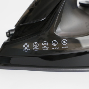Fer à repasser électrique sans fil et filaire, norme UE, pour usage domestique transfrontalier, avec semelle revêtue, portatif, haute puissance 2200W, modèle de repassage - Product Image 2