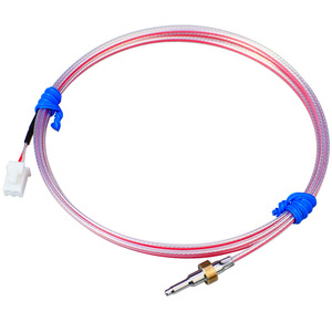 หัววัดอุณหภูมิเทอร์มิสเตอร์ NTC รูปทรงกระสุนสำหรับเครื่องชงกาแฟ พร้อมวงแหวนทองแดง ค่า B 3950 ความแม่นยำ 1% - Product Image 3