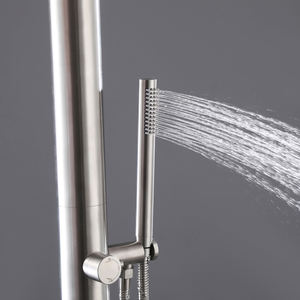 Douche extérieure en acier inoxydable Backyard Garden Pool Beach Solar Outdoor Standing Shower <span class=keywords><strong>Robinet</strong></span> <span class=keywords><strong>Colonne</strong></span> de douche - Product Image 5