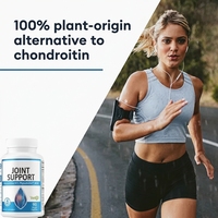 Capsules végétaliennes OEM pour le soutien articulaire, glucosamine HCL, MSM, chondroïtine, boswellia, sans OGM, pour adultes, 2 capsules par jour, 90 capsules