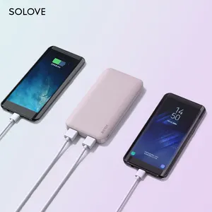 Gratis Verzending Mini 10000Mah Batterij Oplader Powerbank Draagbare Power Bank Voor Iphone Type-C Micro Power Banken