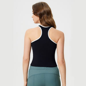 Женские спортивные топы без рукавов, дышащие майки для занятий йогой, для тренировок - Product Image 5