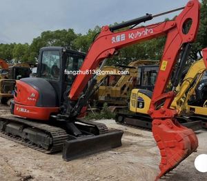 Mini-excavatrice d'occasion Kubota KX163 d'origine japonaise, machine de 6 tonnes à vendre - Product Image 5