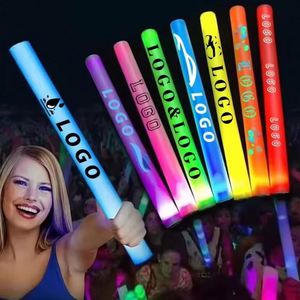Barra de Espuma Luminosa LED con Logotipo Personalizado, Barra Luminosa Intermitente, Barra de Espuma Luminosa para Conciertos, Bodas y Fiestas - Product Image 2