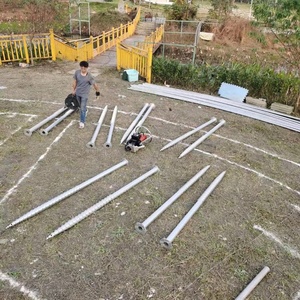 جهاز دق الخوازيق بالطاقة الشمسية بقوة 11000 واط لأعمال أساسات البناء - Product Image 4