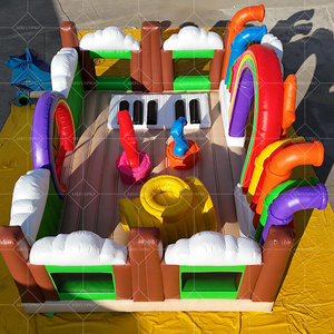 AirFunPro Bâche PVC écologique Trampoline gonflable Parc à thème intérieur <span class=keywords><strong>pour</strong></span> <span class=keywords><strong>jeux</strong></span> d'amusement <span class=keywords><strong>Location</strong></span> Business Birthday - Product Image 3