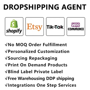 Shopify Dropshipping <span class=keywords><strong>T</strong></span>-<span class=keywords><strong>shirt</strong></span> pour femmes Vêtements Sourcing Fulfillment Étiquetage blanc Chemise tricotée Dropshipping Agent - Product Image 2