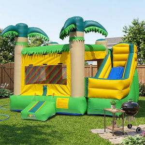 Château gonflable Nova de qualité commerciale certifié CE, combo OEM, trampoline à thème - Product Image 1