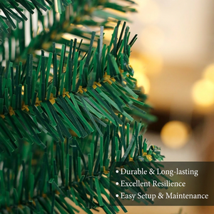 Arbre <span class=keywords><strong>de</strong></span> Noël artificiel réaliste en PVC vert <span class=keywords><strong>de</strong></span> 1,5 à 6 pieds, écologique, avec support, pour la décoration intérieure - Vente en gros - Product Image 2