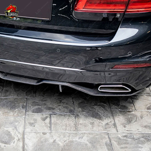 Kit de difusor trasero estilo Mp para <span class=keywords><strong>BMW</strong></span> 5 series G30 M5 F90 2017-2023 525 530 <span class=keywords><strong>535</strong></span> labio difusor trasero de fibra de carbono - Product Image 5