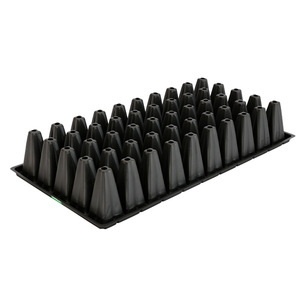 Plateaux <span class=keywords><strong>de</strong></span> germination en plastique avec trous <span class=keywords><strong>de</strong></span> drainage pour la propagation des graines <span class=keywords><strong>de</strong></span> plantes, plateau <span class=keywords><strong>de</strong></span> culture réutilisable, 72 cellules - Product Image 2