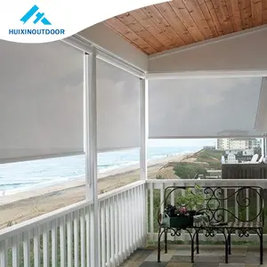 الزجاج نافذة الأسطوانة متكاملة الباحة الخارجية البندقية الذكية التركية للماء خيمة قماشية في الهواء الطلق دليل أعمى للشرفة