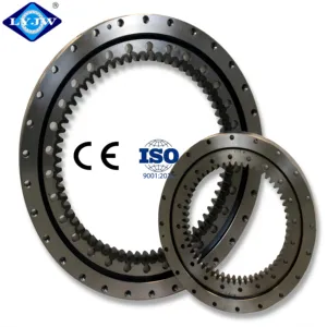 Luoyang JW Hochachsialer Radiallast-Crawler-Kran Innengetriebe Schwenklager 714 × 546 × 56 mm XSI140644N zu verkaufen