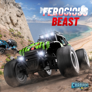 Voiture de course RC tout-terrain 4x4 2,4 GHz 4 canaux HSP Jouets de voiture RC 1/16 avec pièces de rechange - Product Image 3