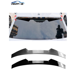 สปอยเลอร์ AMP-Z รถสปอยเลอร์ A3สีดำเงาสปอยเลอร์ติดหลังคา8V ด้านหลังสำหรับ <span class=keywords><strong>Audi</strong></span> A3 8V ซีดาน2014-2020อุปกรณ์เสริมรถยนต์ - Product Image 1