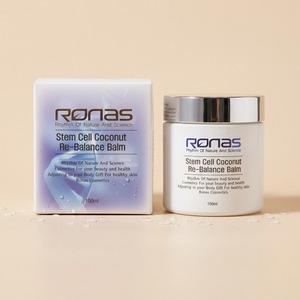 Crème pour le visage Rona aux cellules souches, crème de coco, thé vert, beurre de karité, extrait de cactus pour tous types de peaux, crème raffermissante, k beauty - Product Image 1