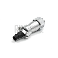 Connecteur d'aviation circulaire étanche WEIPU WF16 série 10 broches, fiche de câble TI droite en métal, prise femelle à montage sur panneau ZM