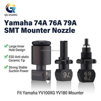 Buse d'aspiration en céramique pour monteur SMT Yamaha YV100XG YV180 74A KV8-M7740-A0X 76A KV8-M7760-A0X 79A KV8-M7790-A0X