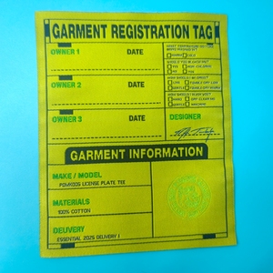 <span class=keywords><strong>Etichette</strong></span> <span class=keywords><strong>Tessute</strong></span> Personalizzate per Abbigliamento Sportivo e Femminile, Prodotte in Cina - Product Image 4