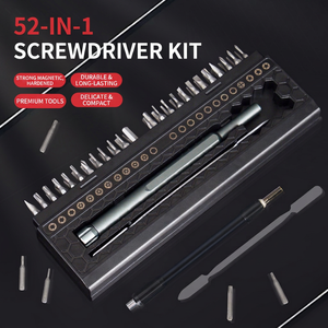 <b>Precision</b> <b>Screwdriver</b> <b>Set</b> 52 In 1 For Mobile Phone Computer Laptop Repair Chrome Vanadium Steel With Storage Case - Product Image 2