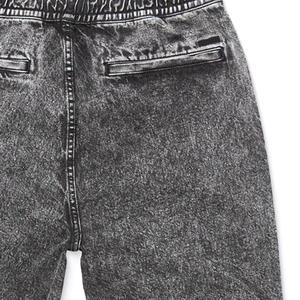 Shorts décontractés pour homme, taille adulte, effet délavé, pour usage quotidien, logo personnalisé, qualité professionnelle, nouveau design avec étiquette privée. - Product Image 5