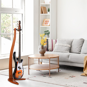 Supporto per chitarra elettrica acustica in legno originale fatto a mano - Product Image 3