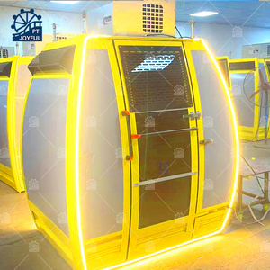 Cabine de grande roue climatisée commerciale avec logo personnalisé pour équipement de grande roue de parc à thème - Product Image 5