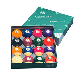 Bolas de Billar Aramith, Juego de Bolas de Billar Premium, 15 Bolas Numeradas, Accesorios de Juego Coloridos - Product Image 1