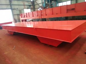 รถเข็นส่งของแบบไม่มีรางเคลื่อนที่สำหรับ10Ton-รีโมทคอนโทรลความเร็ว5กม./ชม. สำหรับโกดัง/โรงงาน - Product Image 6