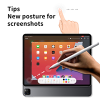 Pena Stylus dengan Fungsi Bluetooth Nirkabel, Ujung Asli Apple, Kekuatan Pena Aktif Pabrik