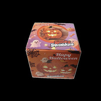 Jouets Squishy Citrouille d'Halloween en PVC, Anti-stress, pour l'Élimination de l'Anxiété, Jouet Sensoriel, Vente en Gros en Vrac, Direct Usine