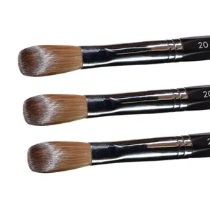 All Black Nail Art Brushes Sable Acrylic Nail Brush 2022 Most Popular 777 Kolinsky Acrylic Beauty Care Make Tools