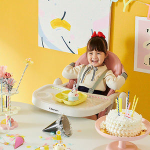 Demain-silla alta de comedor para bebé recién nacido, asiento con cojín - Product Image 3