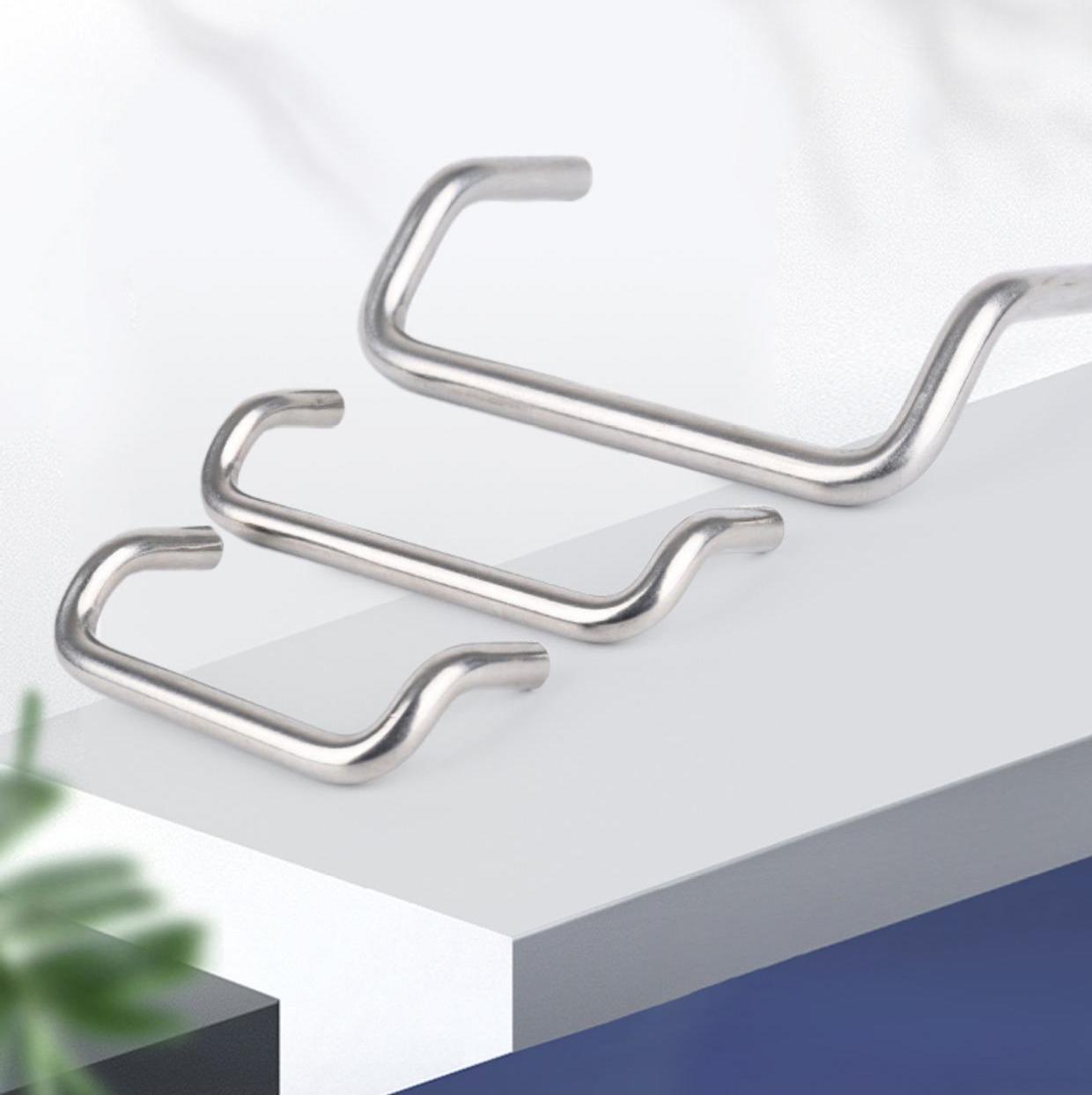 Low Price Wholesale Utility Stainless Steel Handle for Furniture Internal Thread M6 Diameter 10mm Cabinet Handle