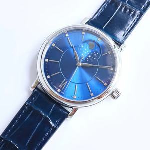 Montres mécaniques les plus vendues avec un design tendance, fonction phase de lune de haute qualité, série bleue - Product Image 6