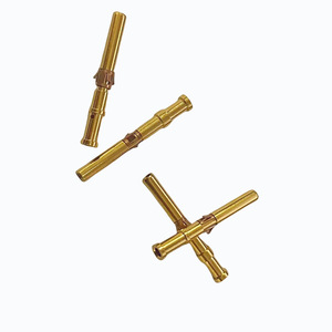 Conector Crown Spring de 1.6mm, Chapado en Oro, Tipo Macho y Hembra, Contacto Eléctrico Duradero para Conexión y Desconexión - Product Image 3