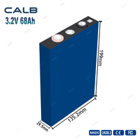 Sel Baterai LiFePO4 CALB L135F68 3.2V 68Ah Baru Asli <0.6mΩ Resistansi Internal Rendah untuk Penyimpanan Energi