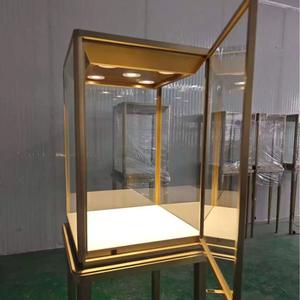 <span class=keywords><strong>Vitrinas</strong></span> <span class=keywords><strong>de</strong></span> Exhibición <span class=keywords><strong>de</strong></span> Metal <span class=keywords><strong>y</strong></span> <span class=keywords><strong>Vidrio</strong></span> <span class=keywords><strong>de</strong></span> Diseño <span class=keywords><strong>de</strong></span> Lujo, <span class=keywords><strong>Vitrinas</strong></span> para Joyería - Product Image 1