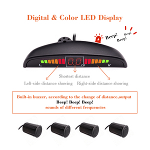 <span class=keywords><strong>Radar</strong></span> de Asistencia de Estacionamiento Universal de 24V para Camiones, Impermeable, con <span class=keywords><strong>Tiempo</strong></span> de Respuesta Rápido y Pantalla LED de 3 Colores para la Zona de Advertencia Delantera - Product Image 3