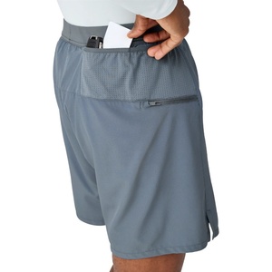 Pantalones Cortos Deportivos Antibacterianos para Hombre, Cintura Elástica, Malla Transpirable, Secado Rápido, Nailon/Algodón, Logotipo Personalizado - Product Image 6