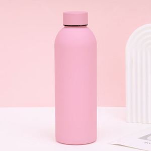 Bouteille isotherme à petite ouverture en acier inoxydable 304, moulée intégralement, 350ML 500ML 750ML 1000ML, pour le cyclisme et l'alpinisme, avec impression de motif personnalisé - Product Image 1