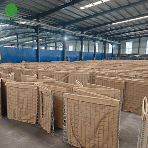 Galvanized Welded Steel <strong>Gabion</strong> Wall-Foldable Flood Control Sand Barrier Guardrail and <strong>Fence</strong> - Product Image 2