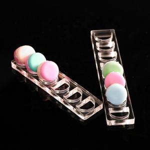 <span class=keywords><strong>Présentoir</strong></span> en acrylique pour macarons, desserts, biscuits, aliments, supports, plateau, étui - Product Image 3
