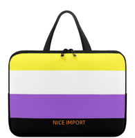 Sac pour ordinateur portable Lithosexual Rainbow, étui fin pour ordinateur portable avec fermeture éclair de qualité supérieure, sac portable pour tablette, grande capacité
