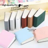 Mini carnet de croquis carré portable A7 avec couverture personnalisée, carnet de croquis carré en cuir pour enfants, mini carnet de croquis pour étudiants
