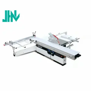 Electric Scroll Sliding Cold Table Precision Vertical Wood Bridge Cutting Off Circular Band Panel Saw Machine Industrial Saws
